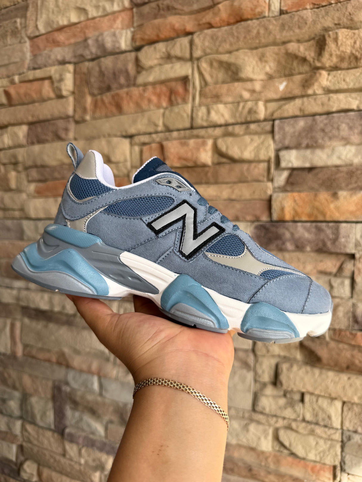 9060 AZUL MEZCLILLA GRIS_