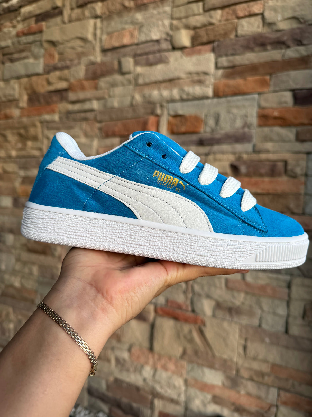 PUMA SUEDE AZUL