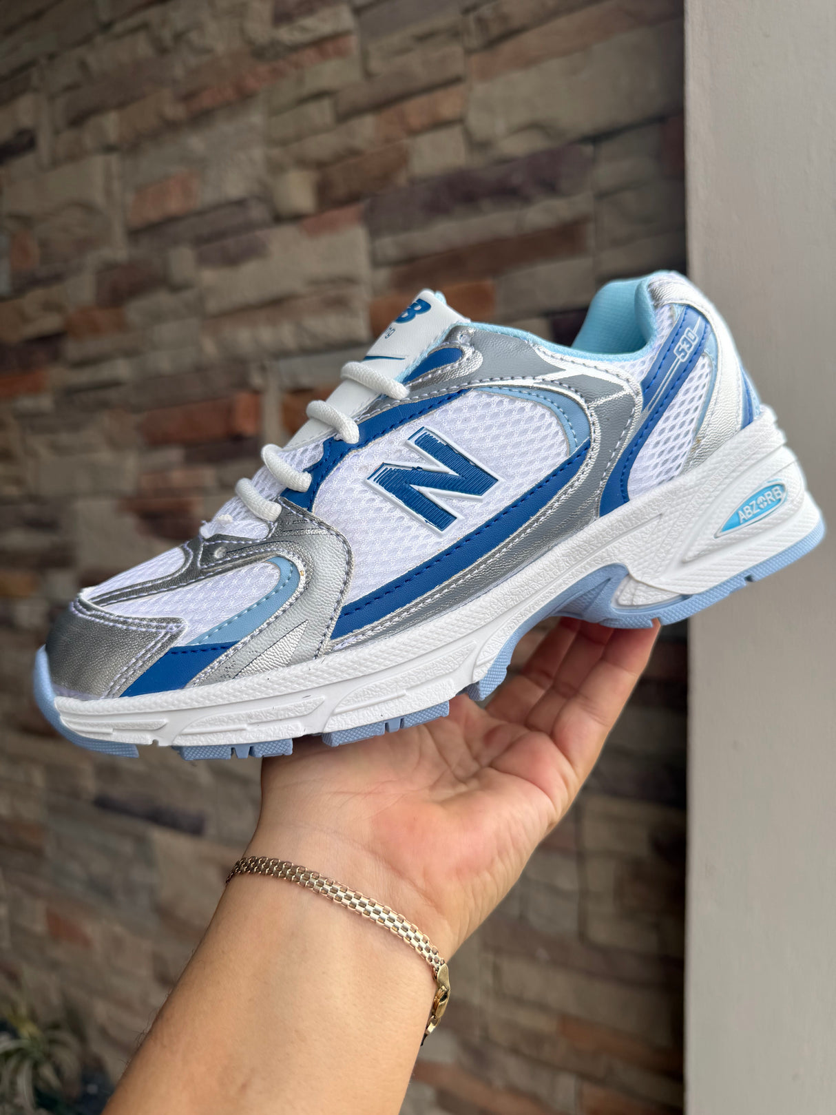 NEW BALANCE 530 BLANCO AZUL