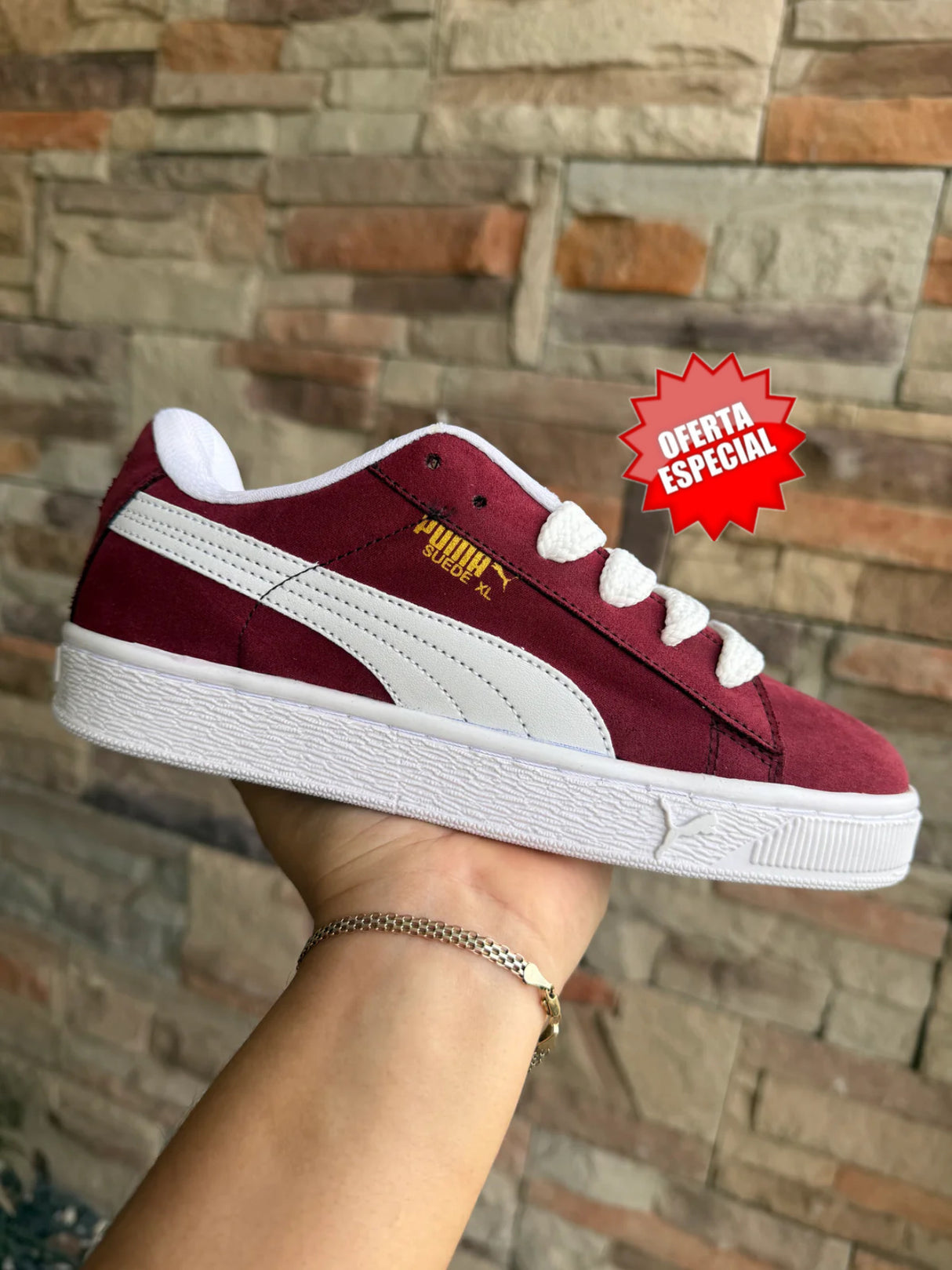 PUMA SUEDE VINO_