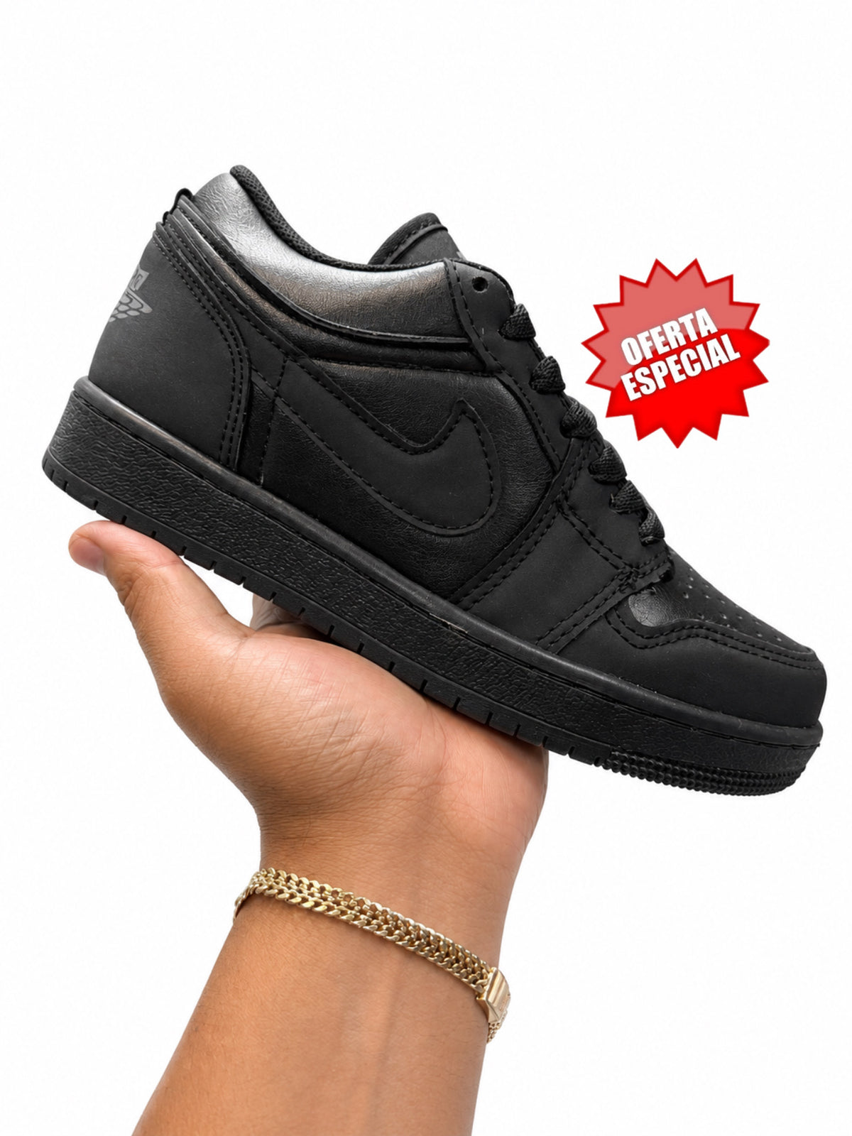 JORDAN 1 LOW NEGRO
