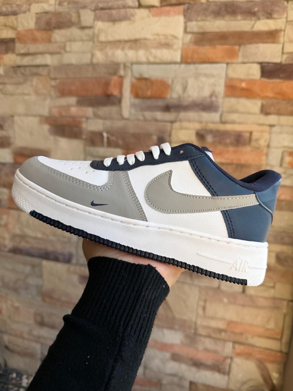 AF1 BLANCO GRIS MARINO