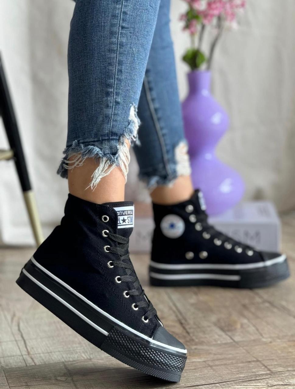 CONVERSE BOTA NEGRO