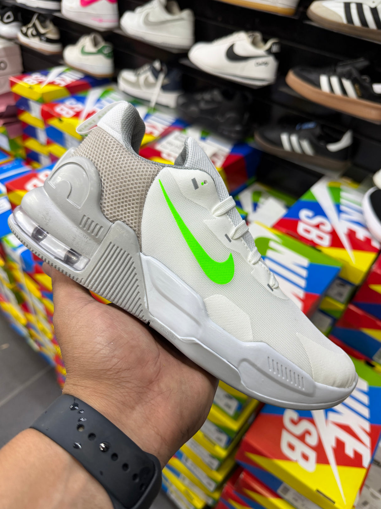 RUNING BLANCO VERDE