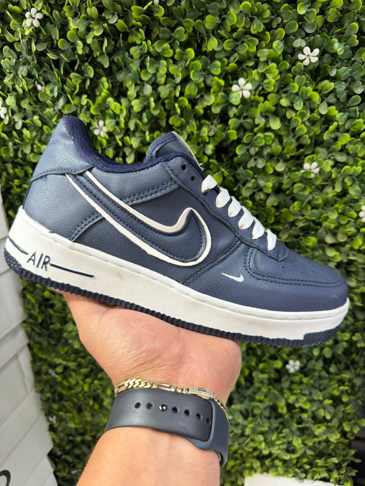 AF1 MARINO BLANCO DOS PIPAS