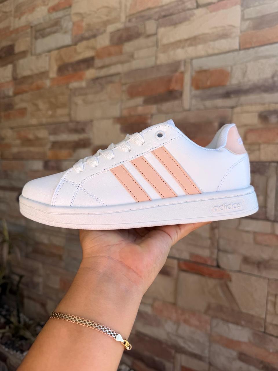 ADIDAS NEO BLANCO CORAL