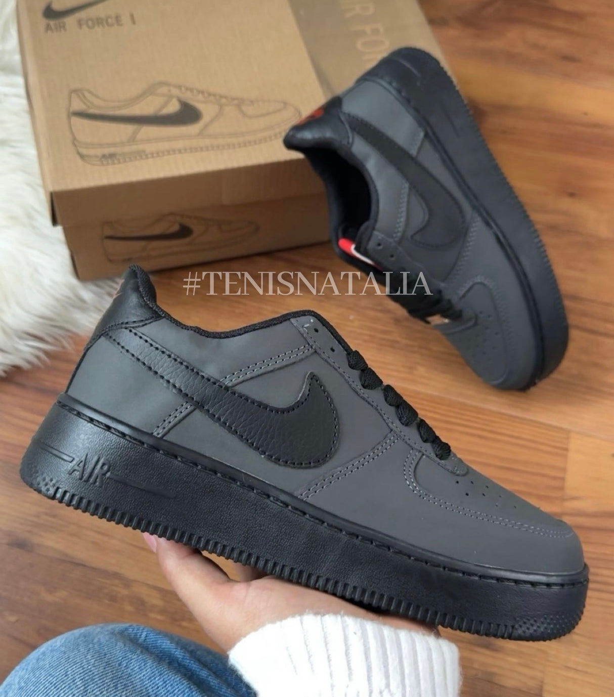 AF1 OXFORD NEGRO