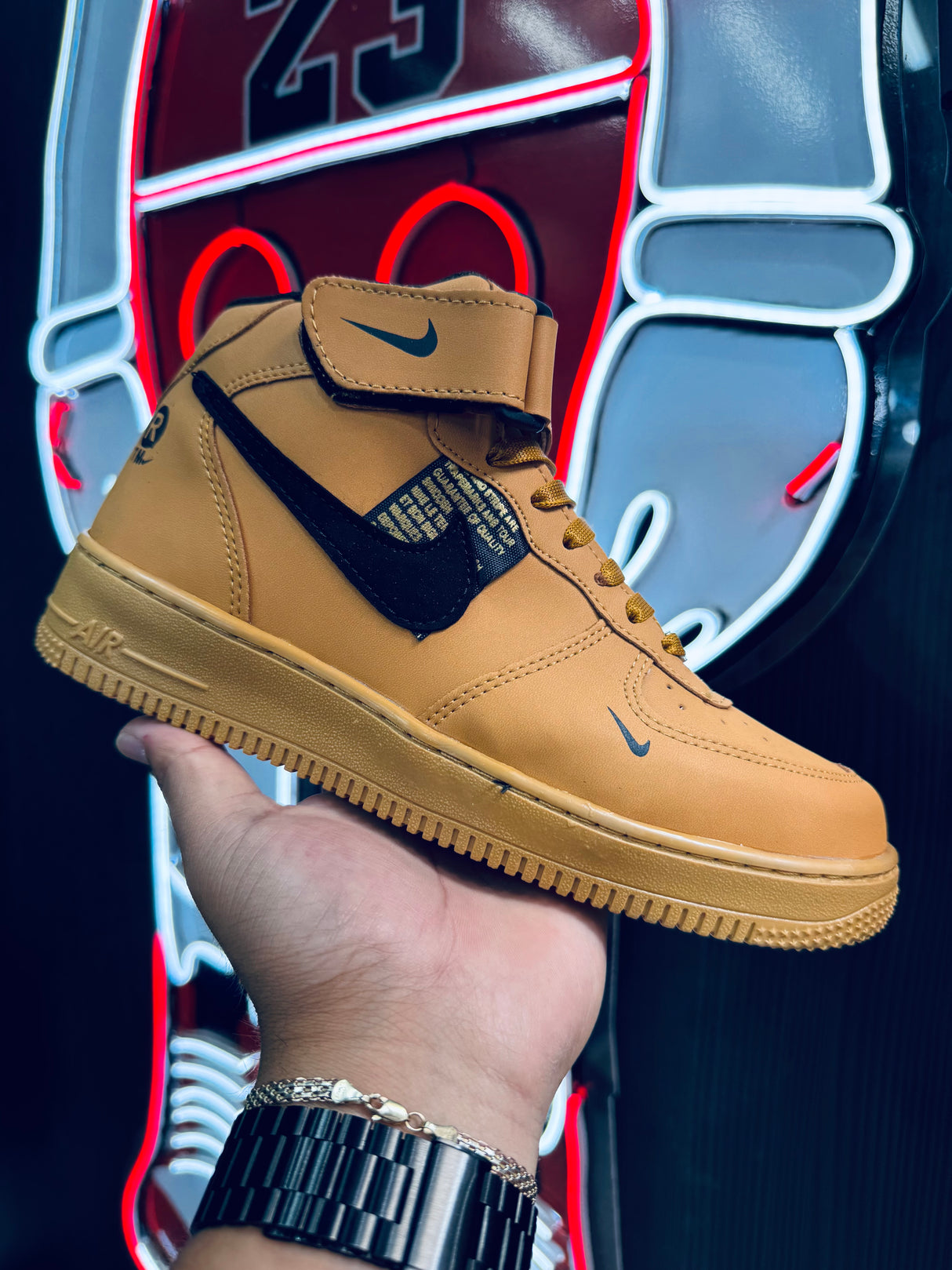 AF1 BOTA CAMEL