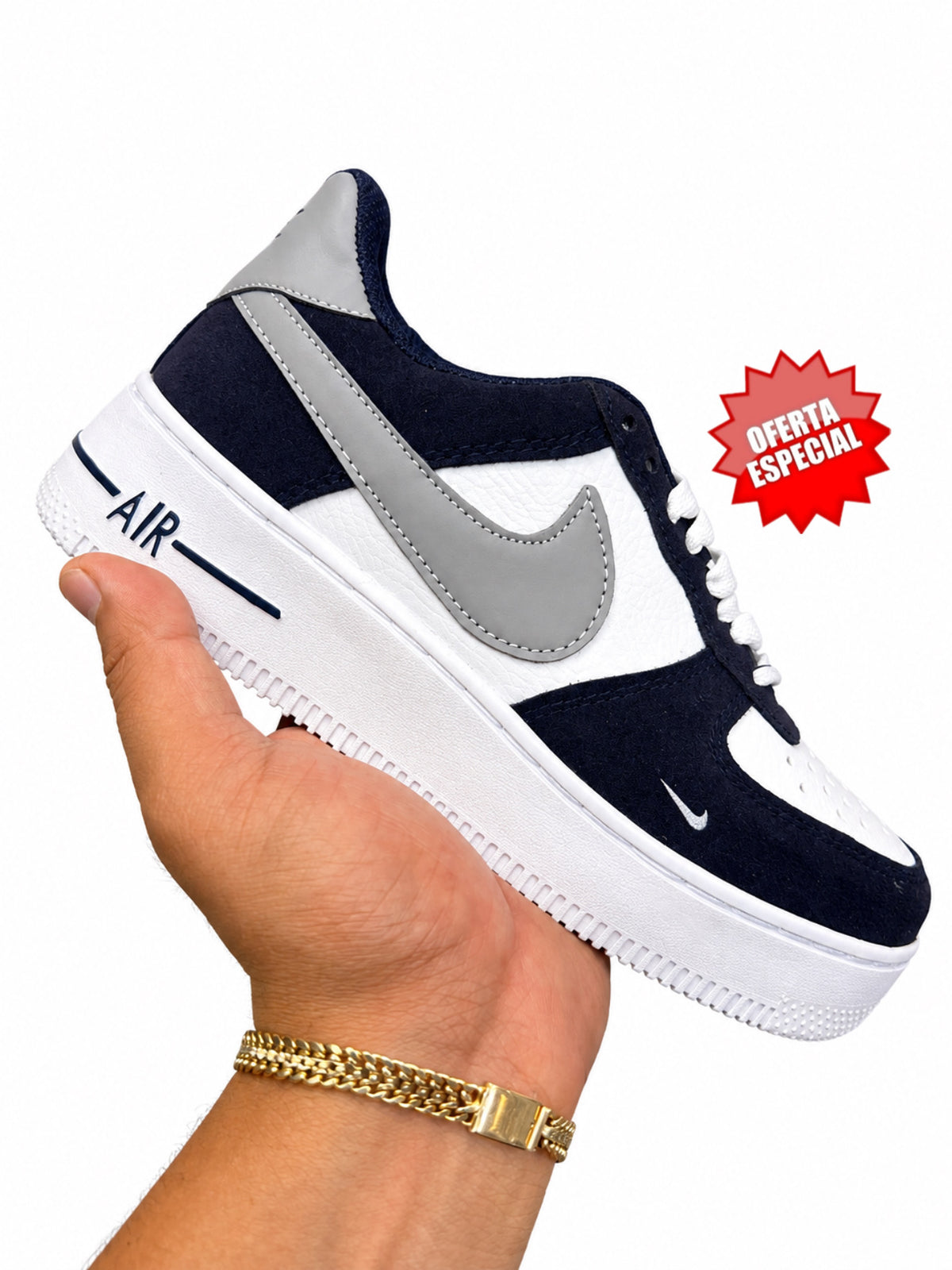 AF1 MARINO BLANCO GRIS