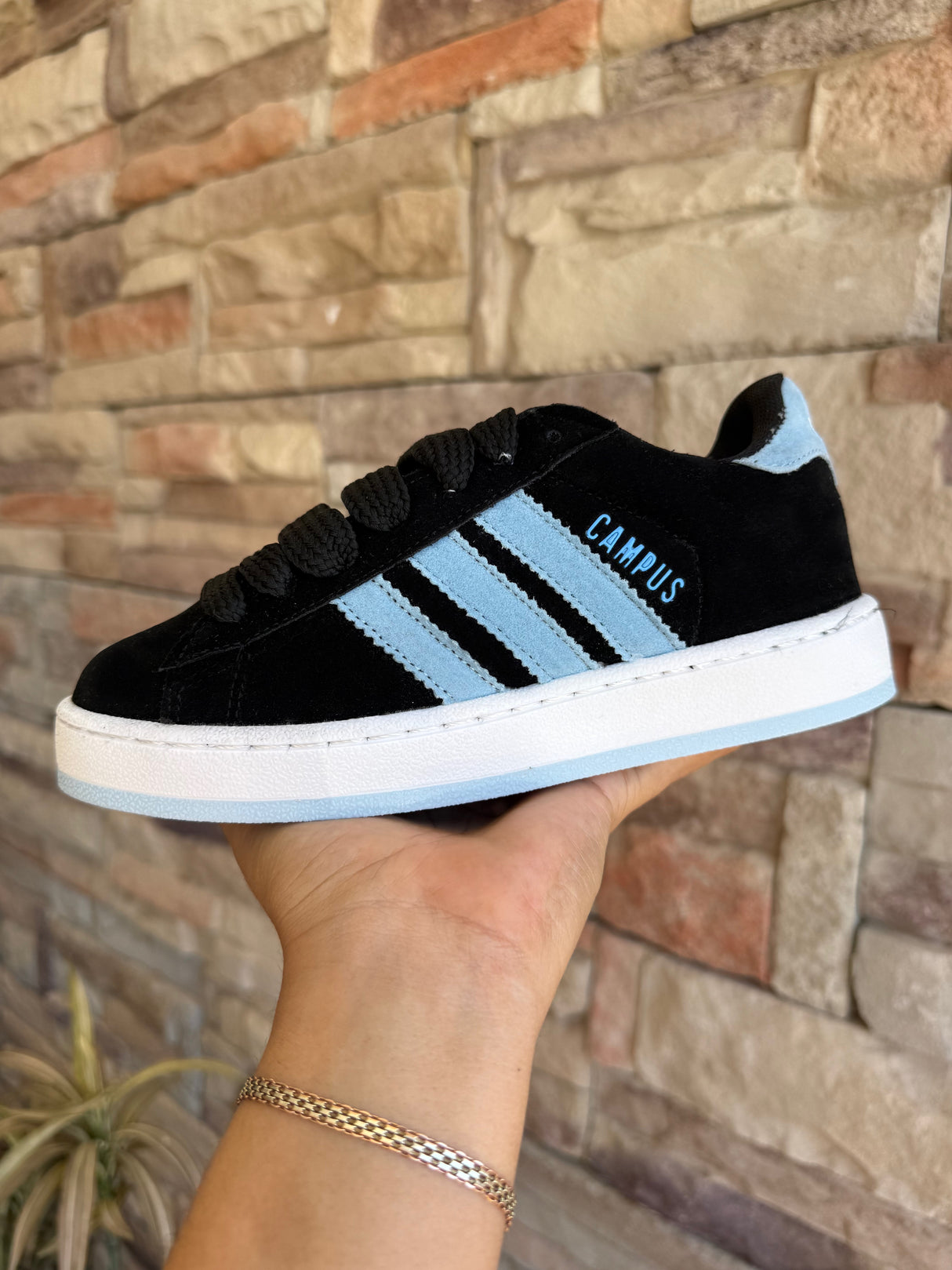 ADIDAS CAMPUS NEGRO CIELO
