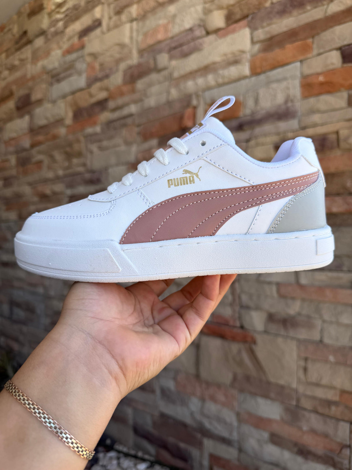 PUMA CAVEN BLANCO MAQUILLAJE_