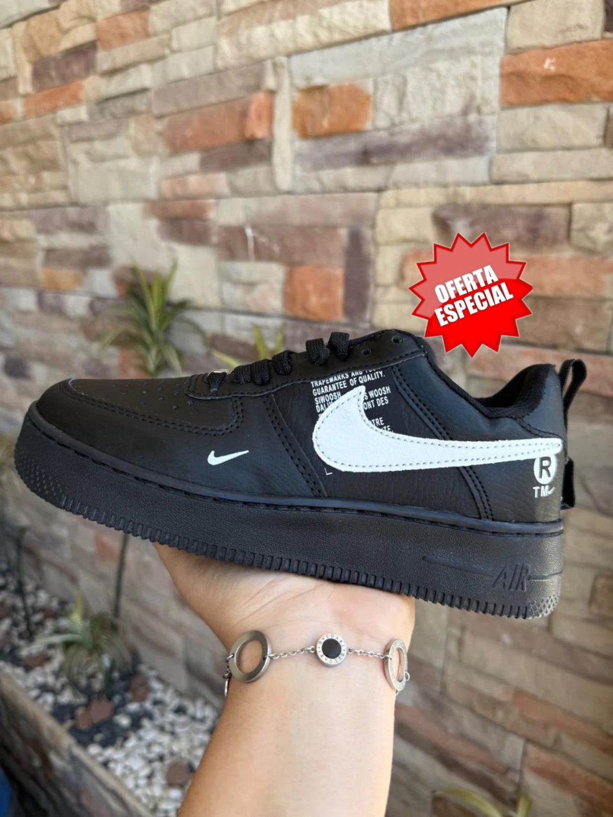 AF1 NEGRO BLANCO TM_