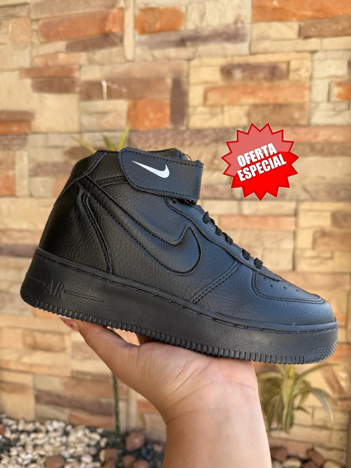 AF1 BOTA NEGRO.