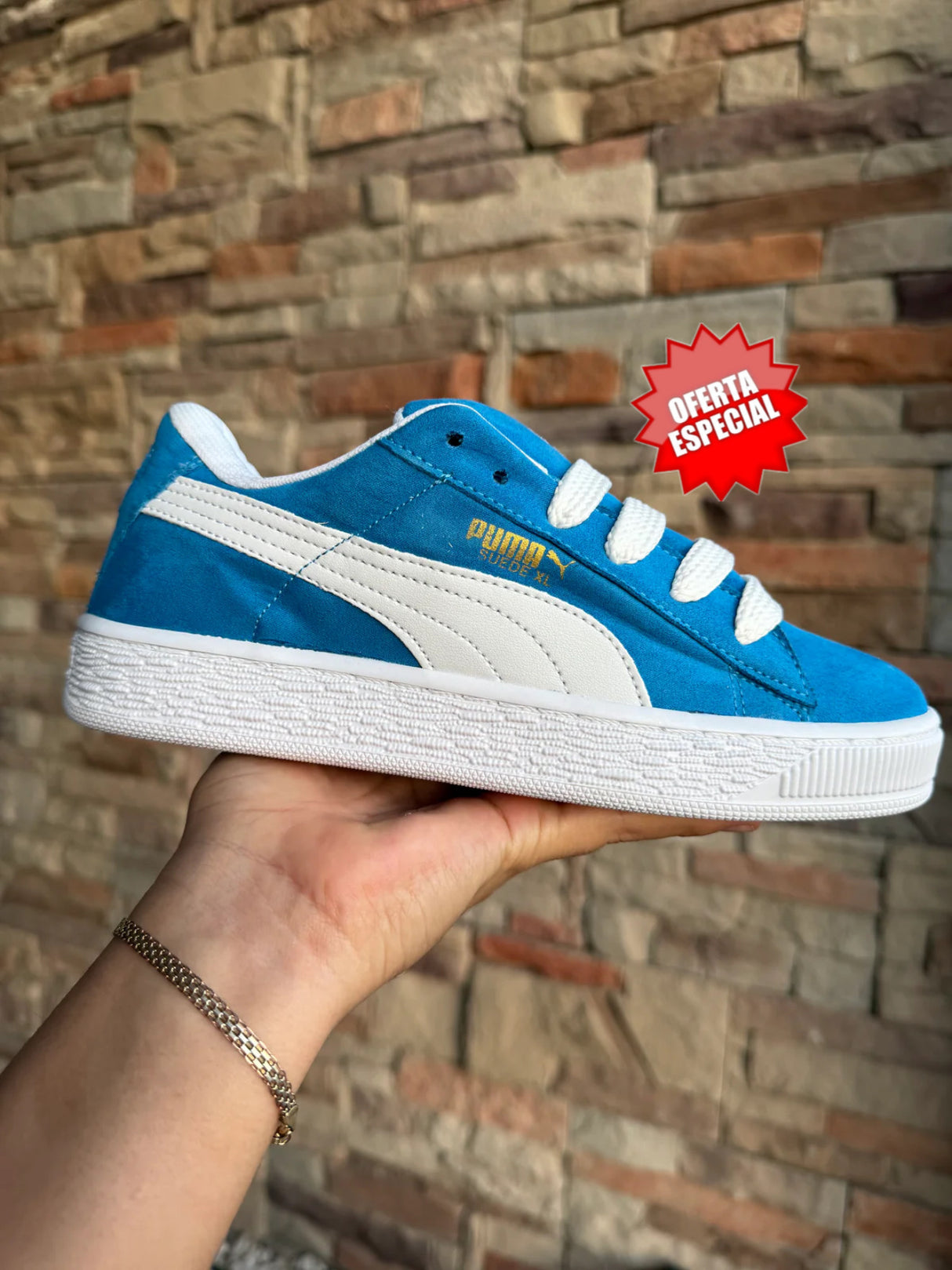 PUMA SUEDE AZUL.