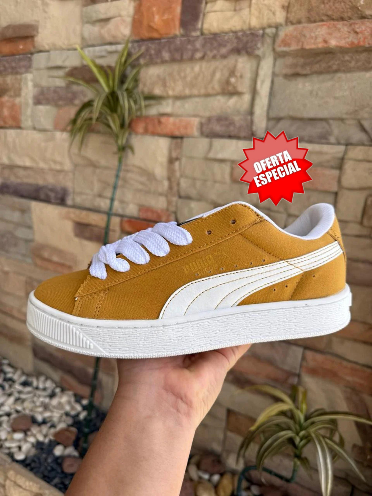 PUMA SUEDE CAMEL_