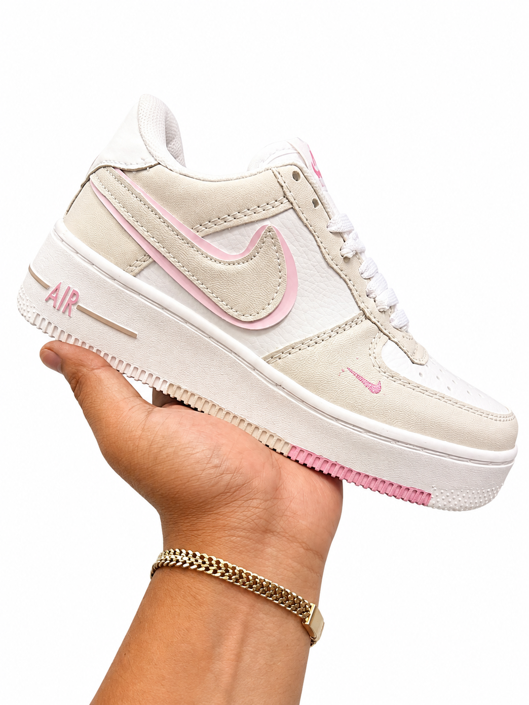 AF1 BEIGE ROSA