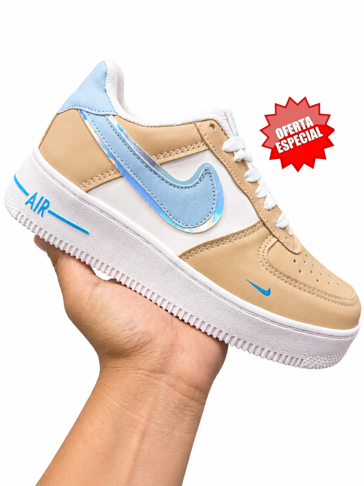 AF1 BEIGE CIELO