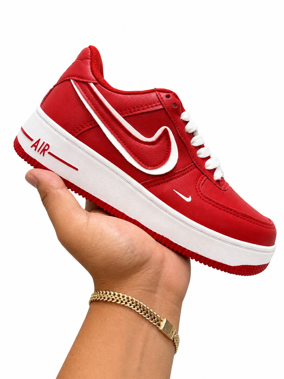 AF1 ROJO BLANCO DOS P