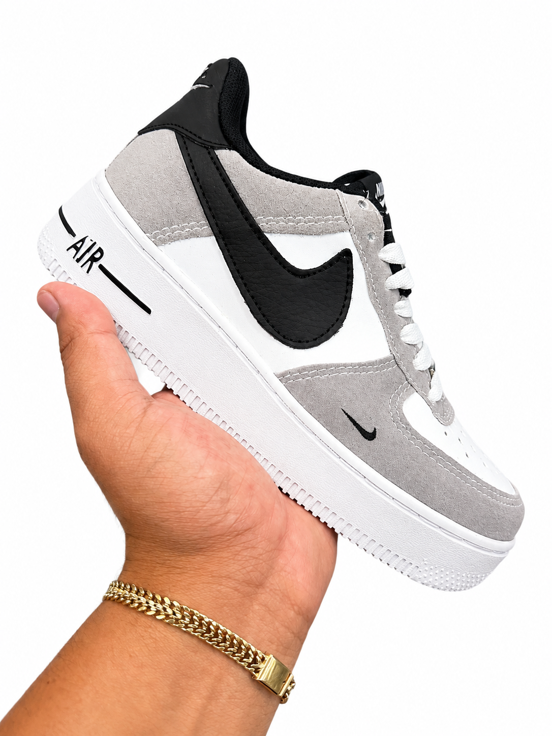 AF1 GRIS NEGRO BOOK
