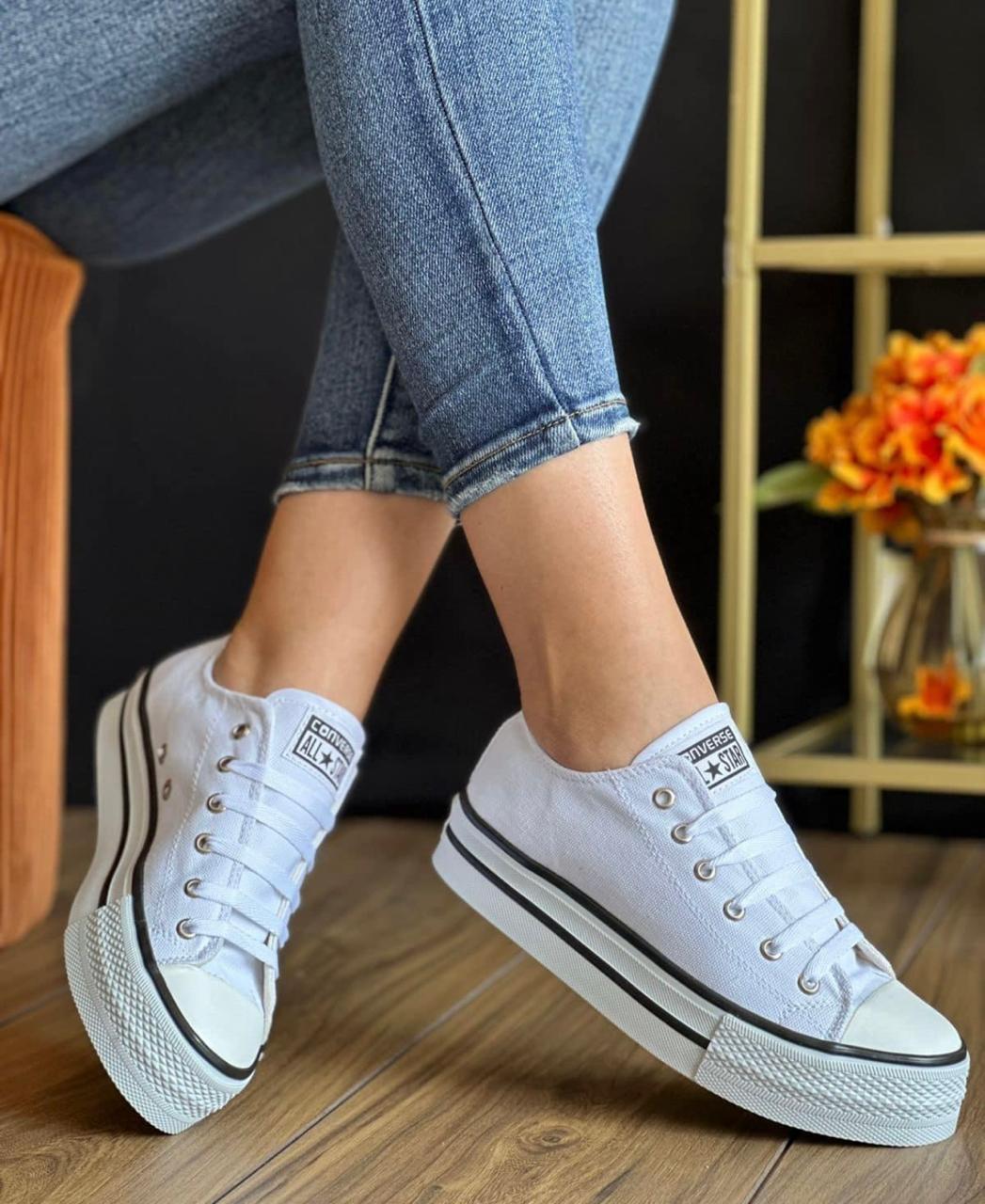CONVERSE BLANCO CHOCLO
