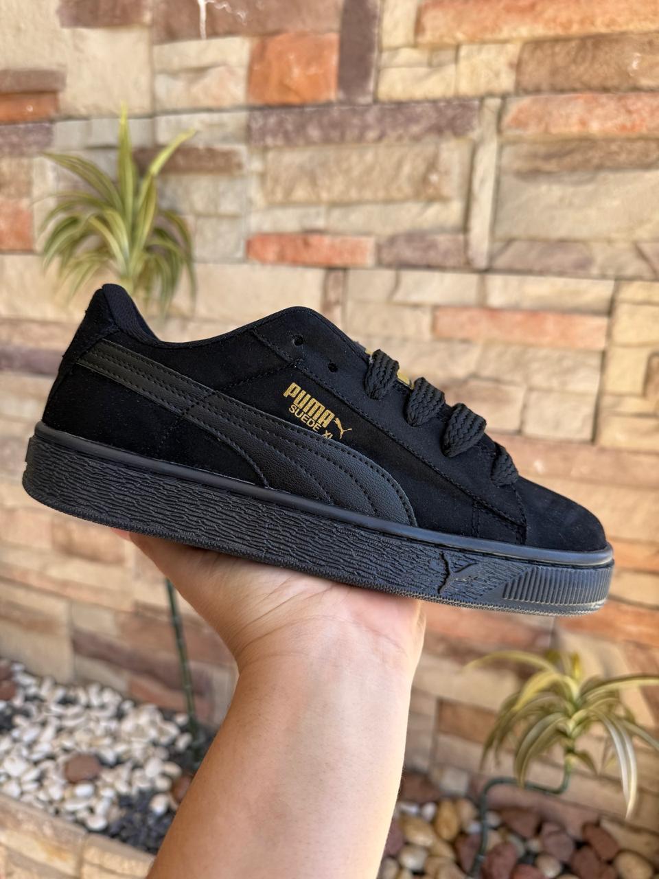 PUMA SUEDE NEGRO TOTAL
