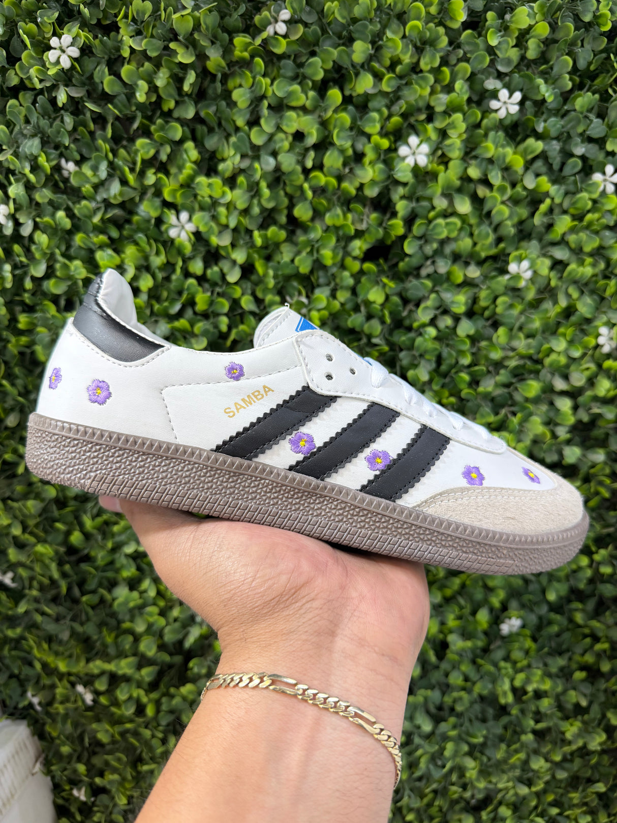 SAMBA BLANCO FLORES